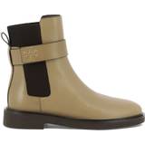 Dame - Guld Støvler Tory Burch Double T Ankle Boots