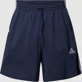 4XL - Blå - Herre Shorts adidas Shorts Aeroready Essentials 3-Stripes Blå/Hvid