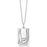 Vielsesringe Smykker Studio Z SHELL halskæde sølv
