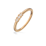 Diamanter Ringe Scrouples Kleopatra Ring 0,12 ct. Karat Guld fra
