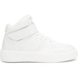 Ganni Hvid Sneakers Ganni White Sporty Mix High-Top Sneakers 135 Egret IT