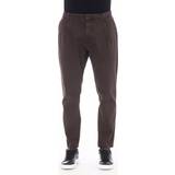 48 - Brun Jeans Distretto12 Brown Cotton Jeans & Pant IT50