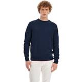 Blå - One Size Overdele La Martina Blue Cotton Sweater
