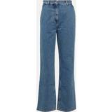 Burberry Dame Bukser & Shorts Burberry Blue Relaxed-Fit Jeans MID BLUE