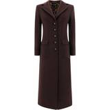 48 - Cashmere - Dame Overtøj Dolce & Gabbana Long Single Breasted Coat - Brown
