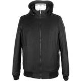 54 - Cashmere Jakker Made in Italy Black Wool Jacket IT46