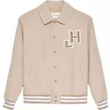 Beige - One Size Overtøj Hinnominate Beige Polyester Jackets & Coat