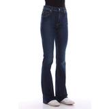 Love Moschino Dame Bukser & Shorts Love Moschino Blue Cotton Jeans & Pant