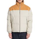 Timberland Skind Tøj Timberland Mountain Welch Water-repellent Puffer Jacket For Men In Beige Beige