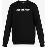 Burberry Tøj Burberry Black Printed Sweatshirt BLACK