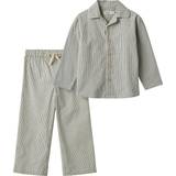 Drenge Pyjamasser Børnetøj Wheat Madison Pyjamas, Soft Blue Stripe