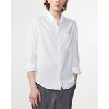 Dame - Hvid - XXS Skjorter NN07 Arne Tencel Shirt White