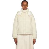 Beige - Fjer Tøj Moncler Off-White Daos Down Jacket 21I White