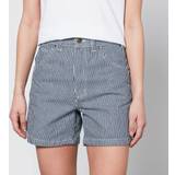 Dame - Lærred - M Bukser & Shorts Dickies Hickory Striped Cotton-Canvas Shorts Blue