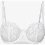 Aubade Nylon Tøj Aubade Womens Blanc Lovessence Floral-embroidered Lace Underwired bra