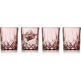 Pink Whiskyglas Lyngby Glas Sorrento Whiskyglas 32cl 4stk