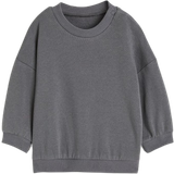 Børnetøj H&M Baby Cotton Sweatshirt - Dark Grey/Bears