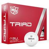 Wilson Golfbolde Wilson Staff Triad Golf Balls 12-Pack White Balls