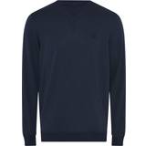 Blå - Viskose Sweatere Bambus, Sweatshirt m. logo, Navy