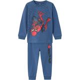 Name It Pyjamasser Name It Spiderman Night Set - Bijou Blue (13223944)