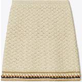 Tory Burch Dame Nederdele Tory Burch Crochet cotton-blend miniskirt white