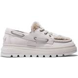 7,5 - Kunstpels Lave sko Timberland Ray City Warm-lined Boat - White