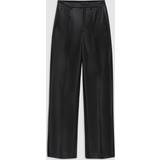 32 - Dame - Skind Bukser & Shorts Anine Bing Carmen pants black