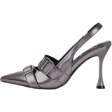 Grå - Stilethæl Højhælede sko Shein ICON Women's Black High Heel Pumps With Thin Stilettos