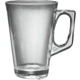 Grå - Med håndtag Glas - Latteglas 25cl