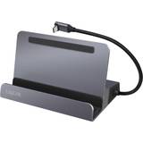 Computertilbehør LogiLink USB-C-dockningsstation 6-i-1 iPad/Steam Deck m.m.