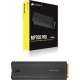 Corsair MP700 PRO SSD 2 TB intern M.2 2280 PCI Express 5.0 x4 NVMe 256-bit AES sort