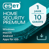 ESET Kontorsoftware ESET HOME Security Premium 10 PC 1 Year