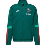 Fløjl - Herre Overtøj adidas Manchester United FC Presentation Jacket, Green