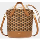 Lærred Bucket Bags Bally Pennant Beuteltasche Aus Tpu In Desert