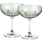 Champagneglas Frederik Bagger Crispy Gatsby Emerald Champagneglas 30cl 2stk