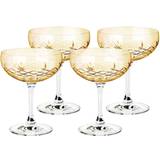 Gul Champagneglas Frederik Bagger Crispy Gatsby Citrine Champagneglas 30cl 4stk