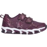 Zigzag Lilla Sneakers zigzag Biholy Velcro w/Light - Plum Purple