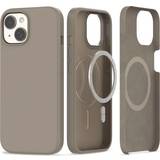 Titan Mobilcovers Tech-Protect iPhone 15 Silikone Cover MagSafe Kompatibel Titanium