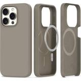 Titan Mobilcovers Tech-Protect iPhone 15 Silikone Cover MagSafe Kompatibel Titanium