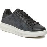 Guess Grå Sko Guess Ancona Mixed-Leather Sneakers