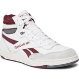 48 ½ - Hvid - Unisex Sneakers Reebok Bb 4000 Ii Mid Wht/c Maroon/grey