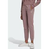 Dame - Fleece - Lilla Bukser & Shorts adidas Adicolor Essentials Fleece Slim joggingbukser Purple