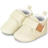 Lærred Lær at gå-sko Sterntaler Baby Toddler Sko Uni beige