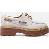 Timberland Hvid Sneakers Timberland Stone Street Boat Shoe For Women In White White