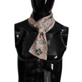 Multifarvet - Silke Tilbehør Dolce & Gabbana Multicolor Majolica Patterned Scarf Shawl Scarf