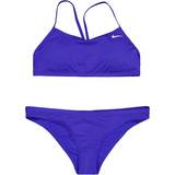 Dame Bikinisæt Nike Racerback Bikini Set Es Racer Blue, Female, Tøj, Badetøj, Svømning, Blå