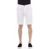 48 - Hvid - XL Bukser & Shorts Baldinini Trend White Cotton Short