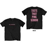 BlackPink Taste That T-Shirt Schwarz
