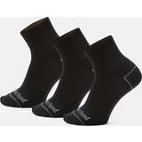 Timberland Undertøj Timberland All Gender Pack Bowden Quarter Socks In Black Black Unisex