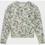 Isabel Marant Trykknapper Tøj Isabel Marant Etoile Gray Sweater WHBK White/Black FR